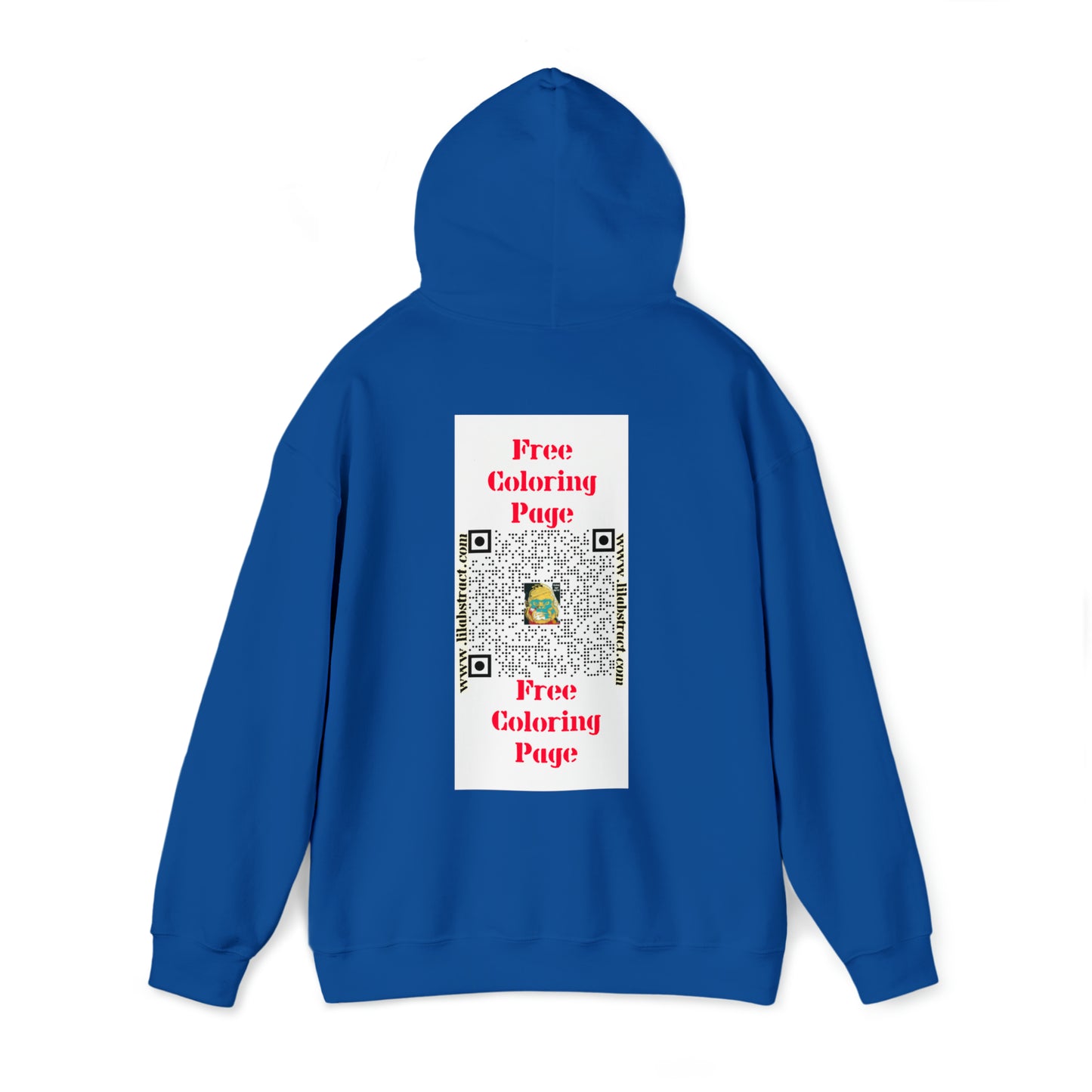 Splatter Brained 1 Hoodie: Digital Transmutation