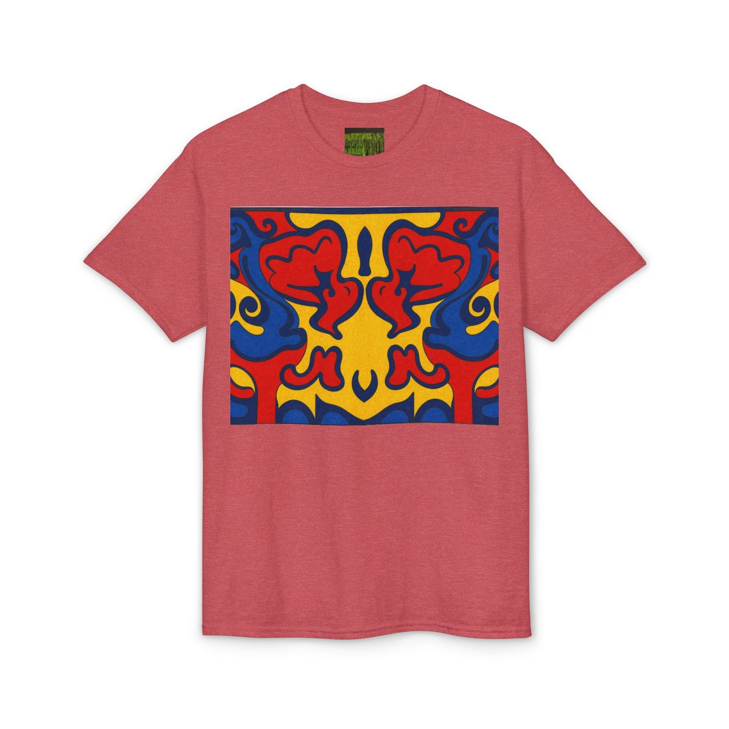 "Lighter Lines, Deeper Color." Rorschach Dragon T-Shirt