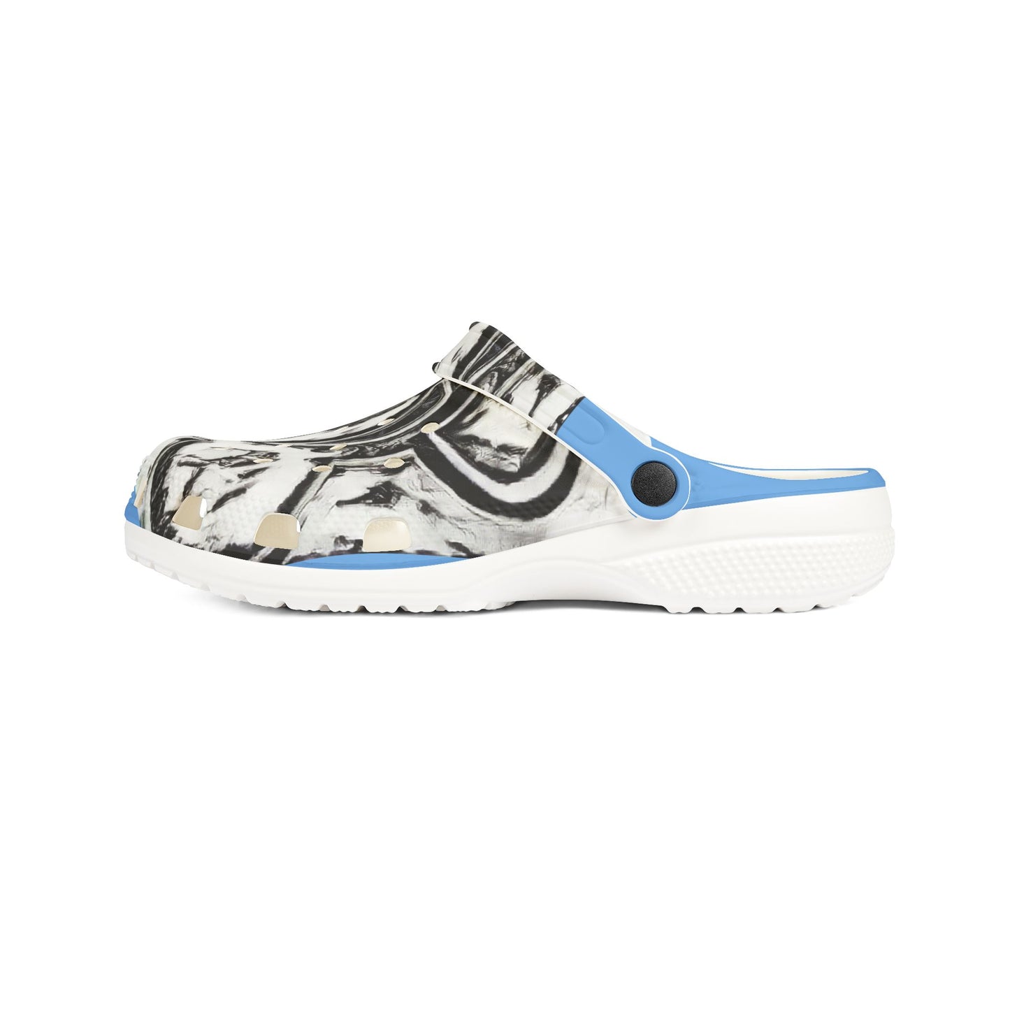 Sky Blue Varsity Clogs