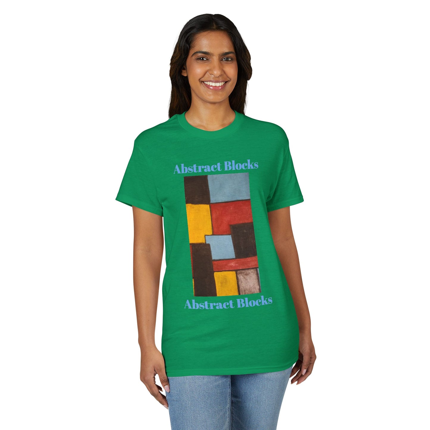 "Abstract Blocks."T-Shirt