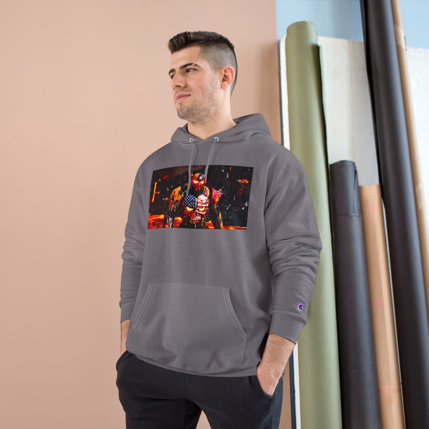 Prime Force One "Magma" Tech Patriot Champion Hoodie