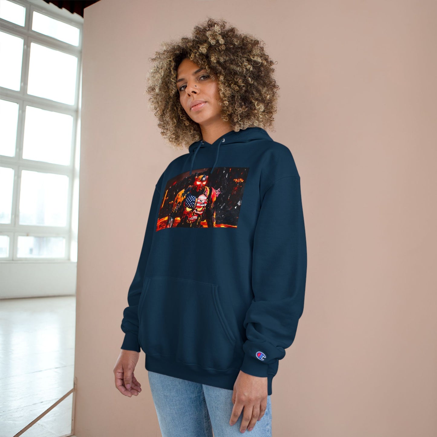 Prime Force One "Magma" Tech Patriot Champion Hoodie