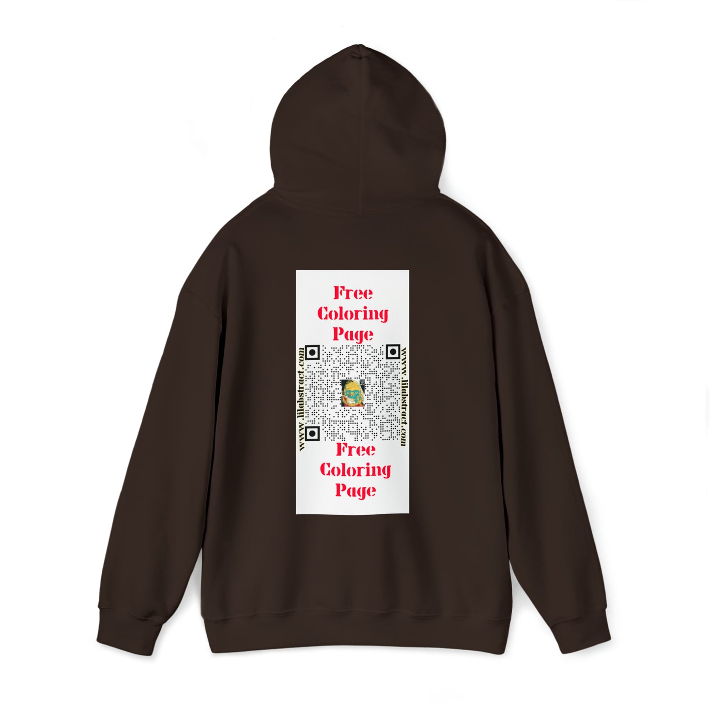 Splatter Brained 1 Hoodie: Digital Transmutation