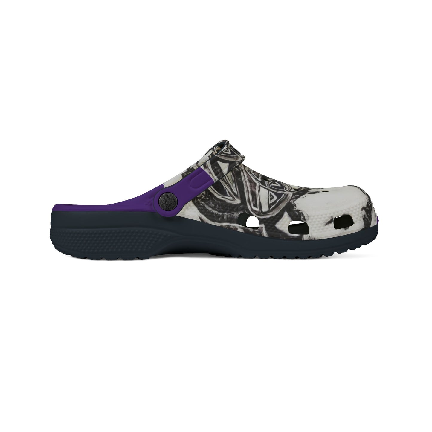 Royal Purple Varsity Clogs