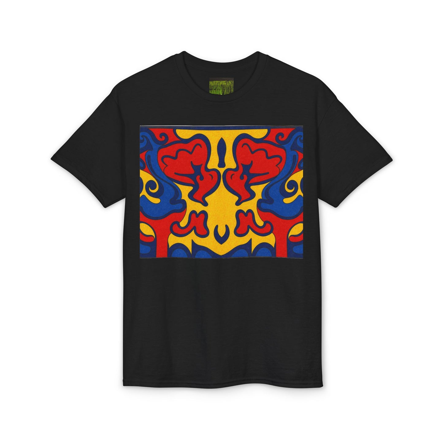 "Lighter Lines, Deeper Color." Rorschach Dragon T-Shirt