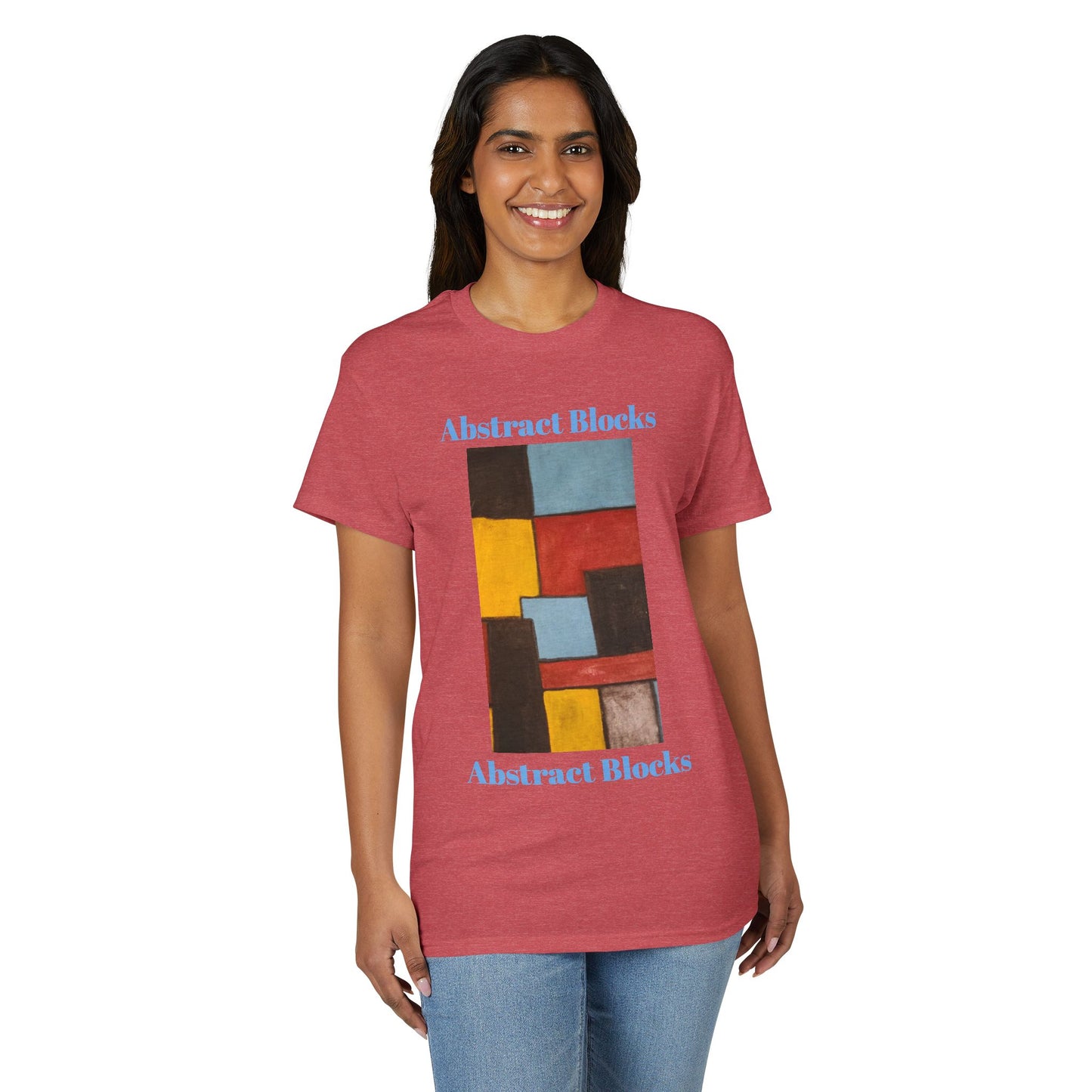 "Abstract Blocks."T-Shirt