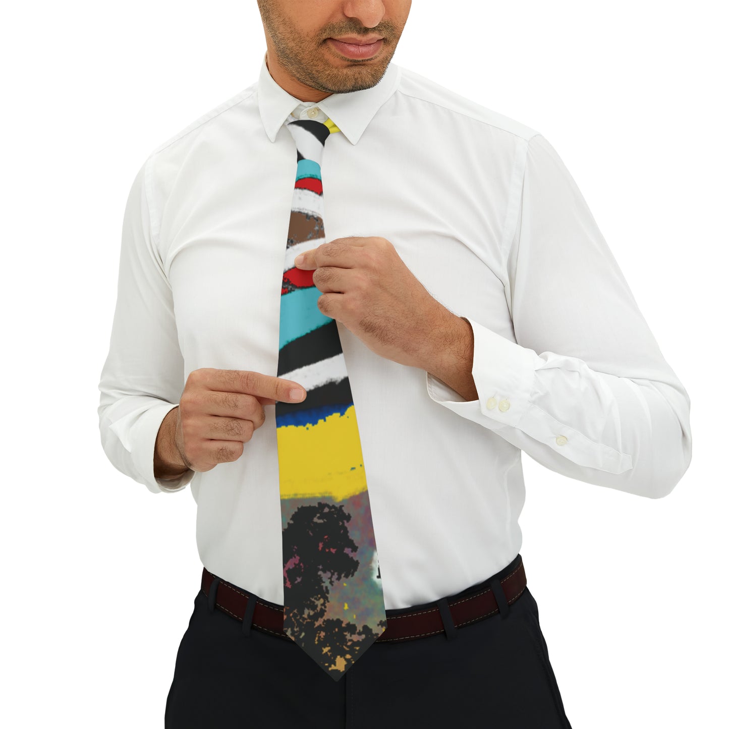 Tribal Colors Necktie