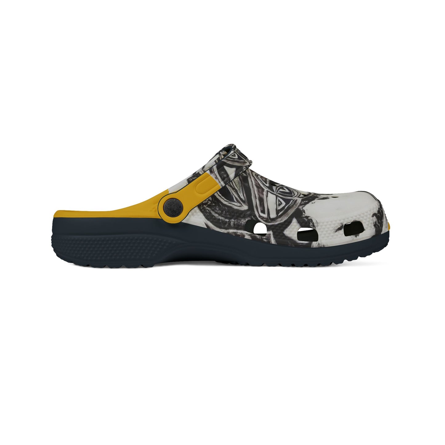 Varsity Yellow Scorpion Clogs