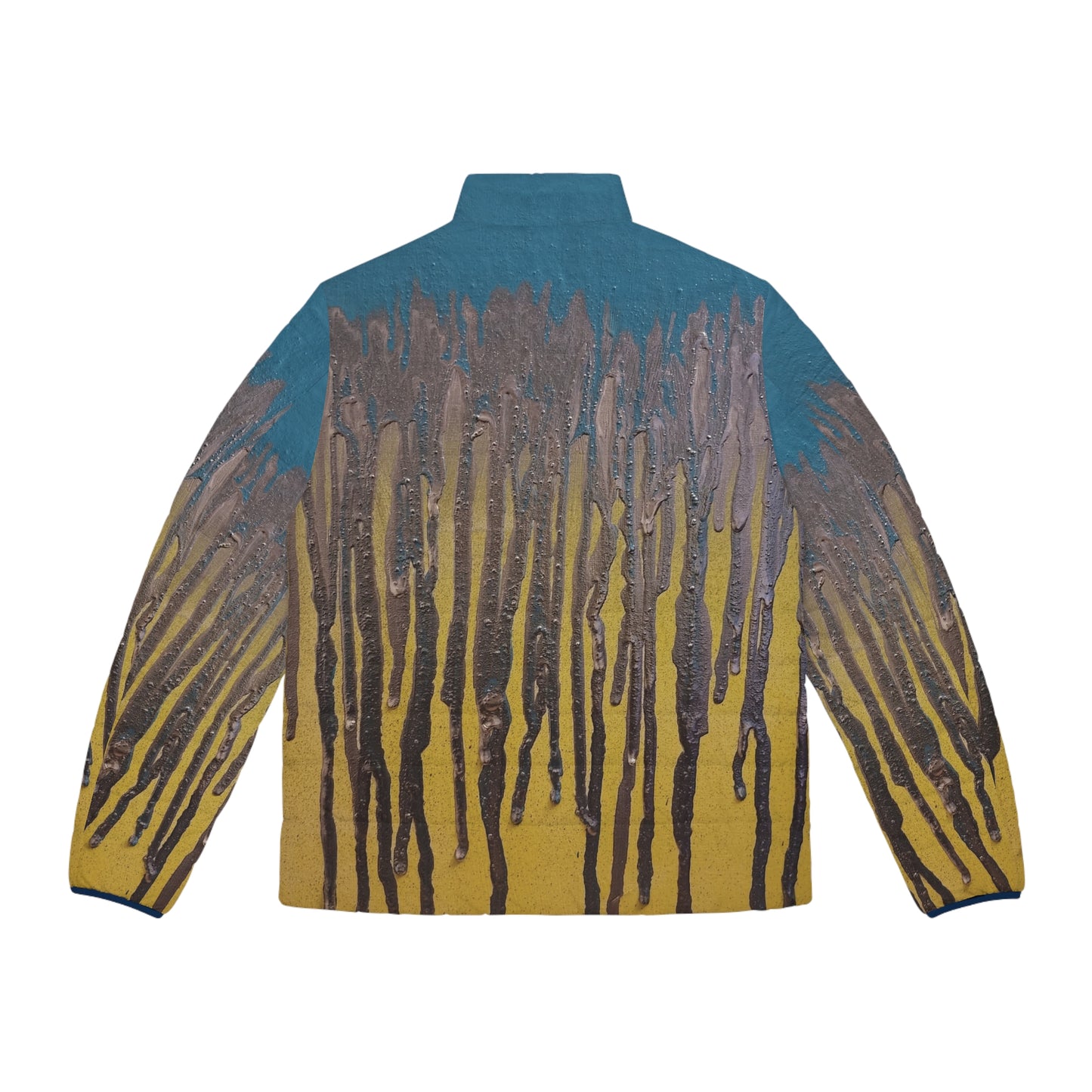 Abstract Reign: Electric Blue Puffer