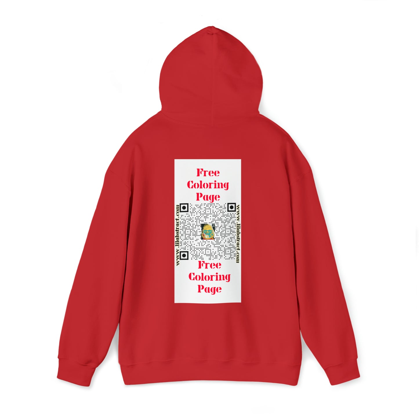 Splatter Brained 1 Hoodie: Digital Transmutation