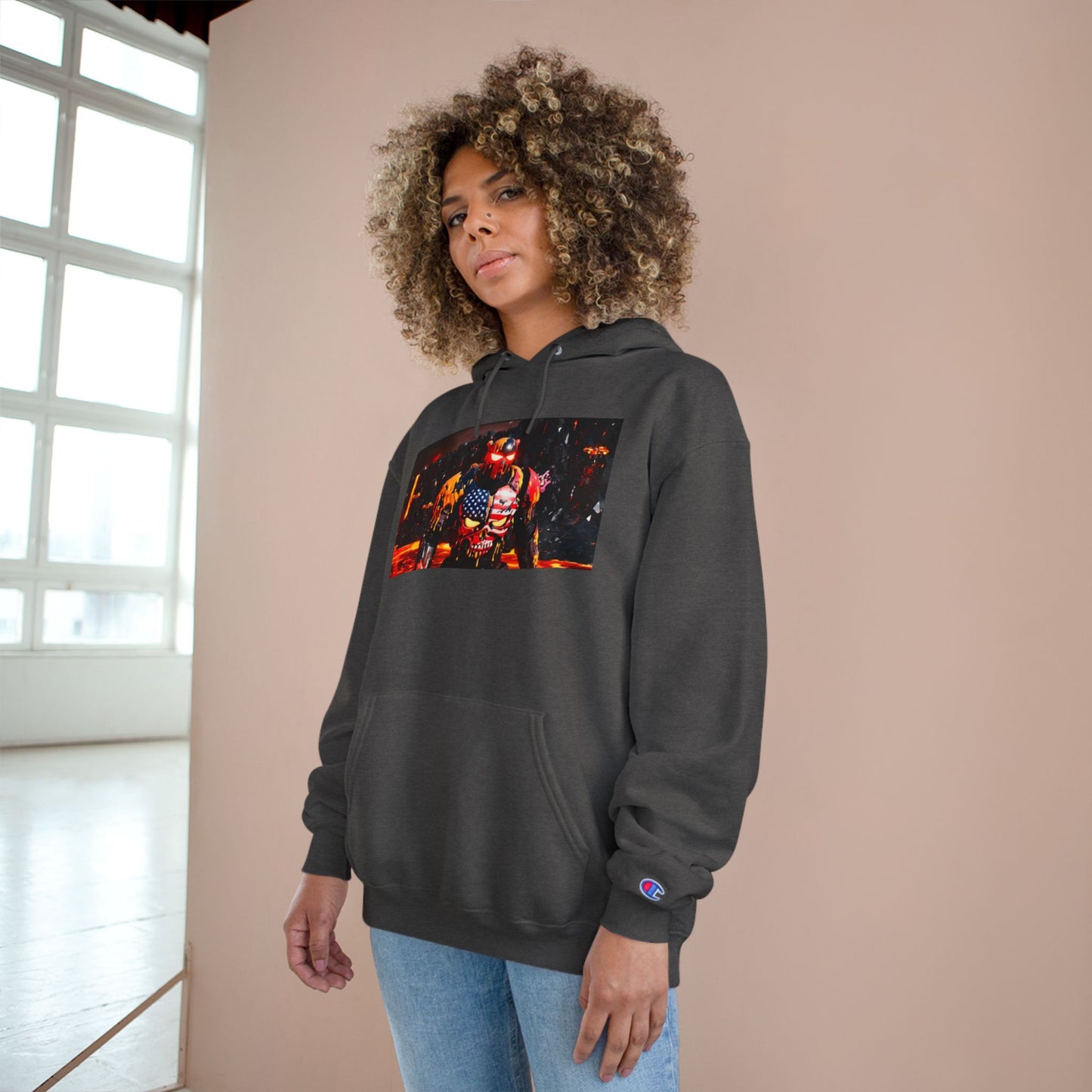 Prime Force One "Magma" Tech Patriot Champion Hoodie