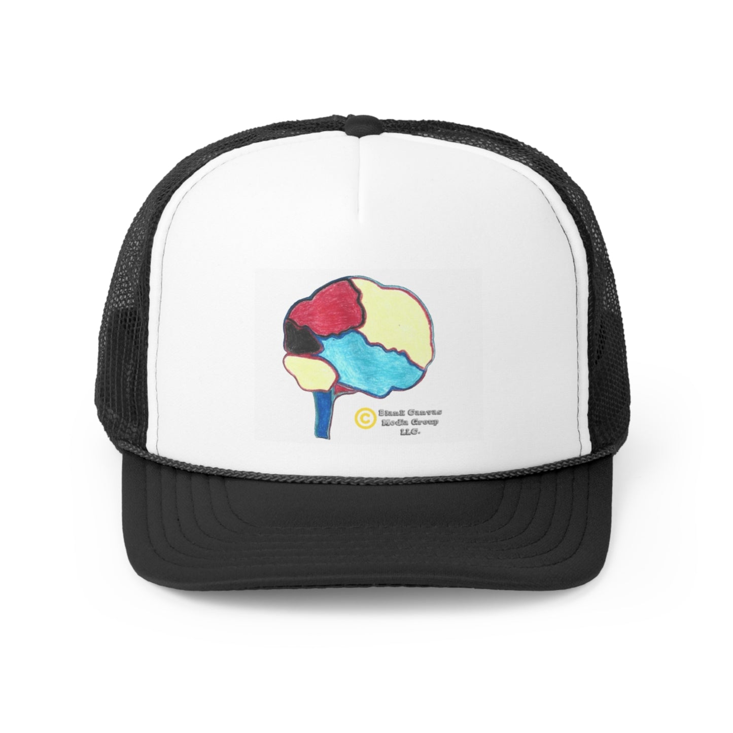 Super Branding Brain Trucker Cap