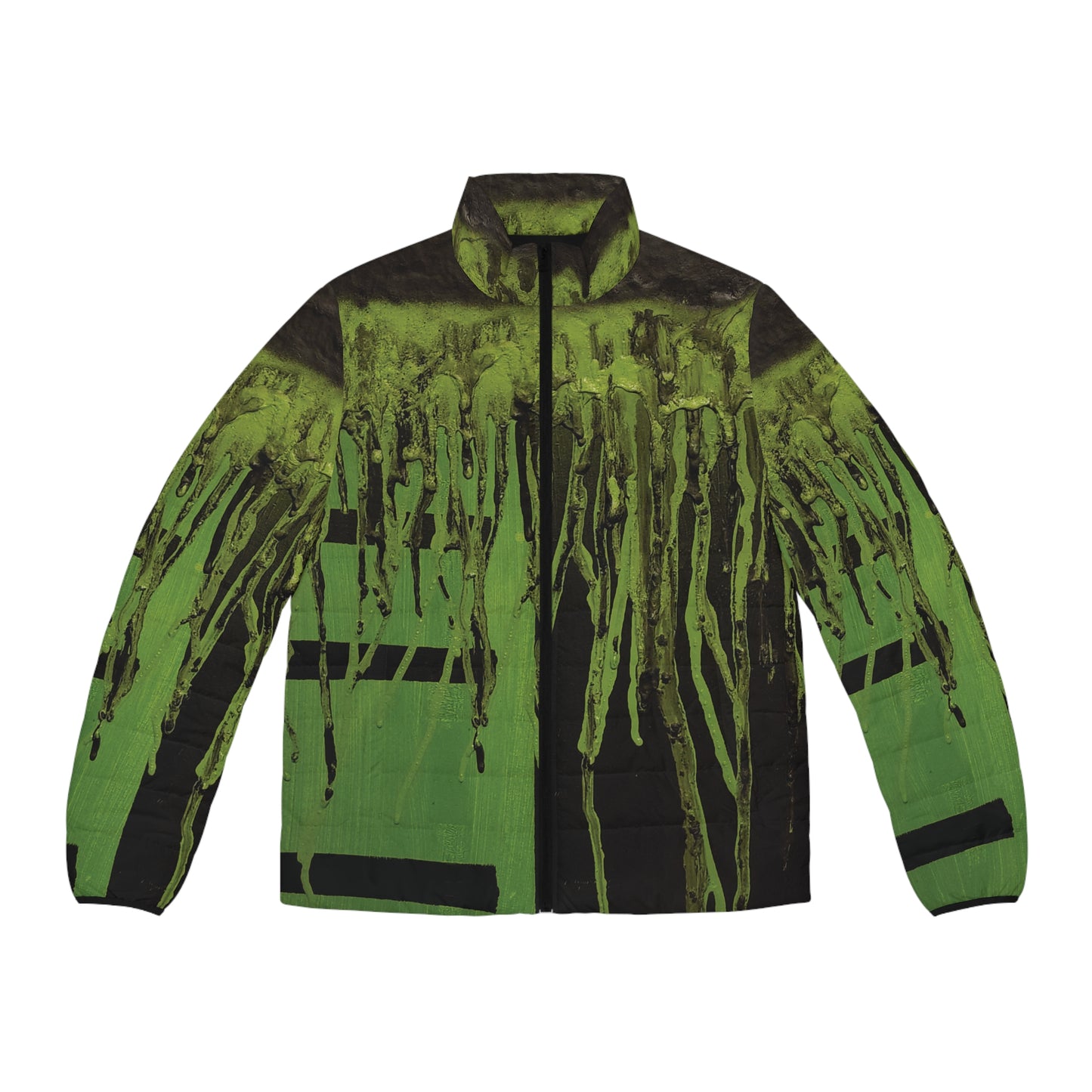 Abstract Reigns: M(x)nster Slime Puffer Jacket (Unisex)