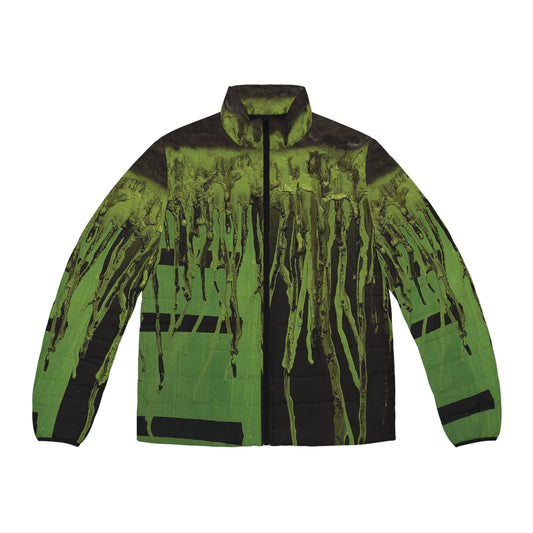 Abstract Reigns: M(x)nster Slime Puffer Jacket (Unisex)