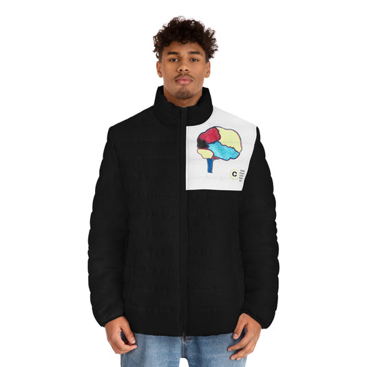 Super Branding Brain Canvas Back Puffer