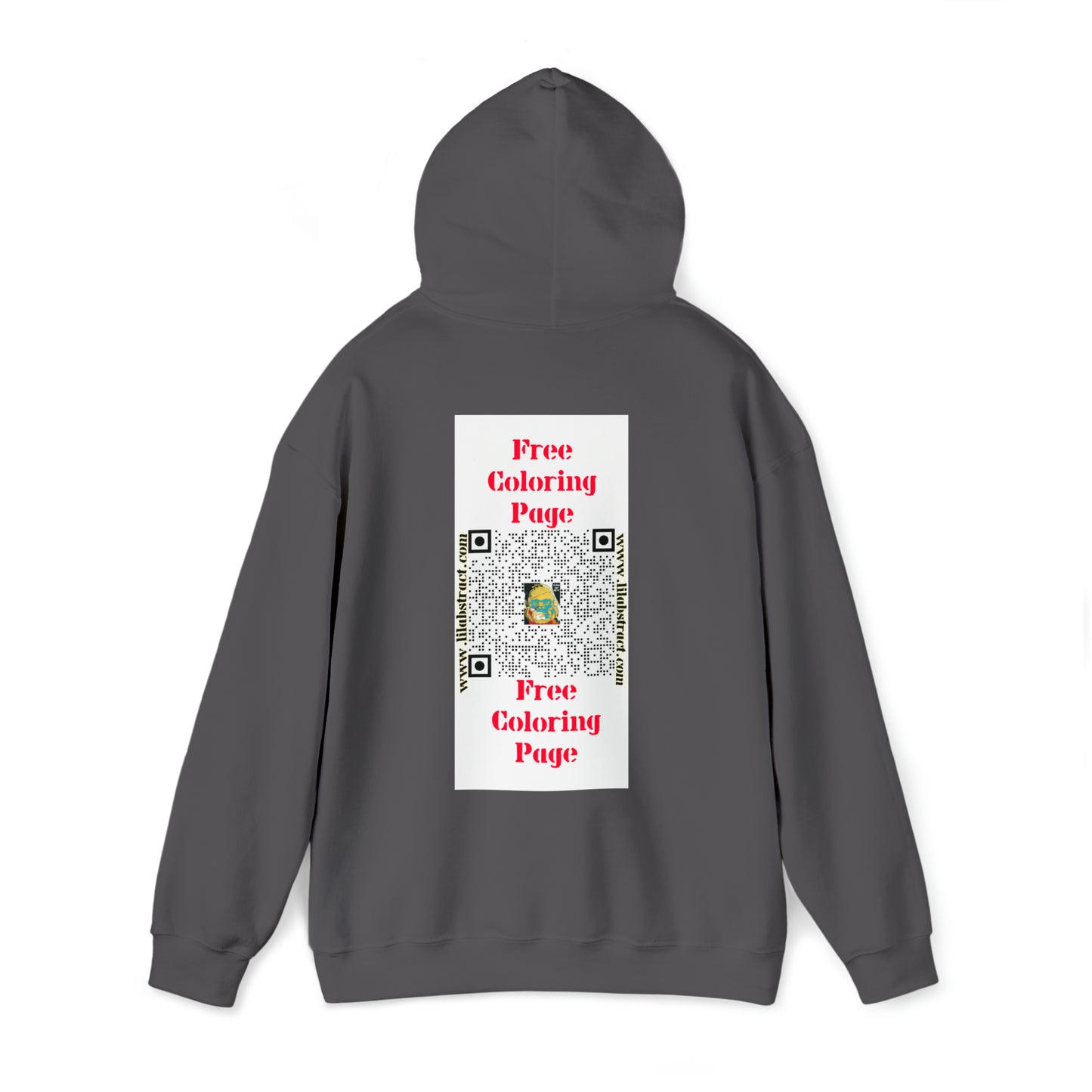 Splatter Brained 1 Hoodie: Digital Transmutation