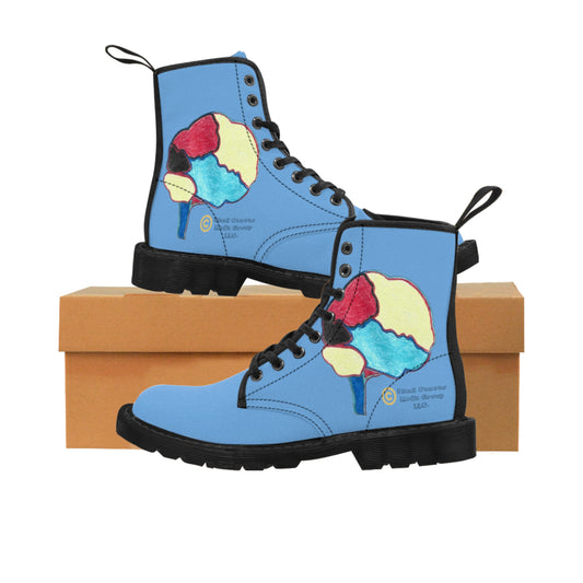 Women's Super Branding Brain Canvas Boots