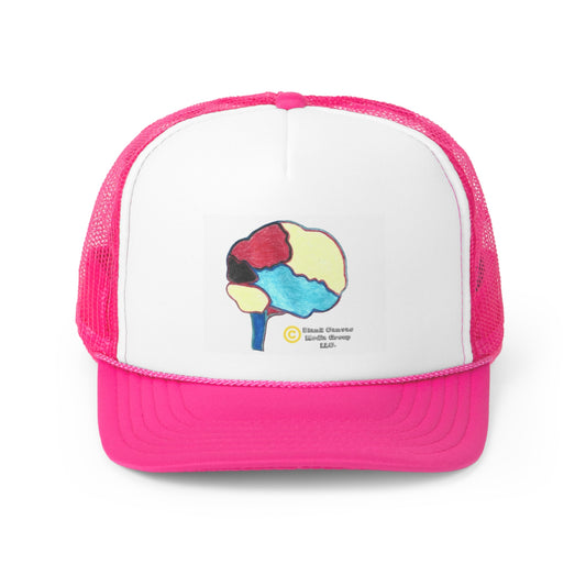 Super Branding Brain Trucker Cap