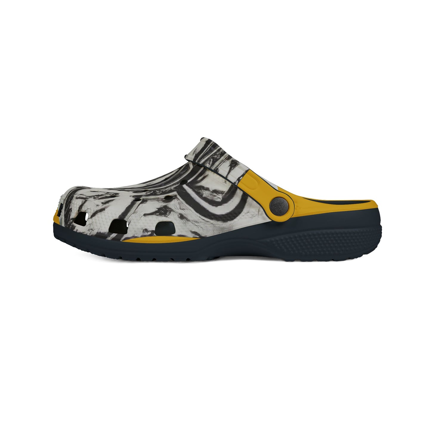 Varsity Yellow Scorpion Clogs