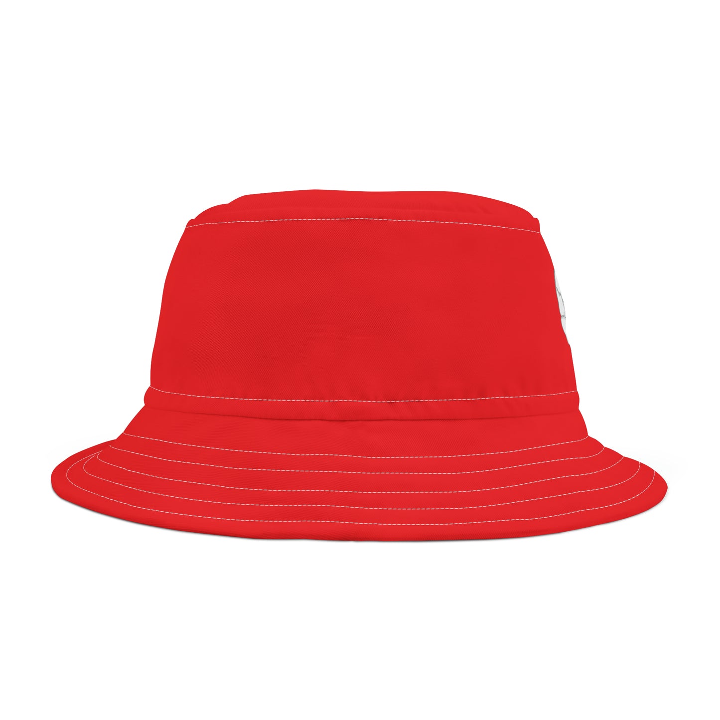 DIY Bucket Hat "Thinking Cap." (Red)