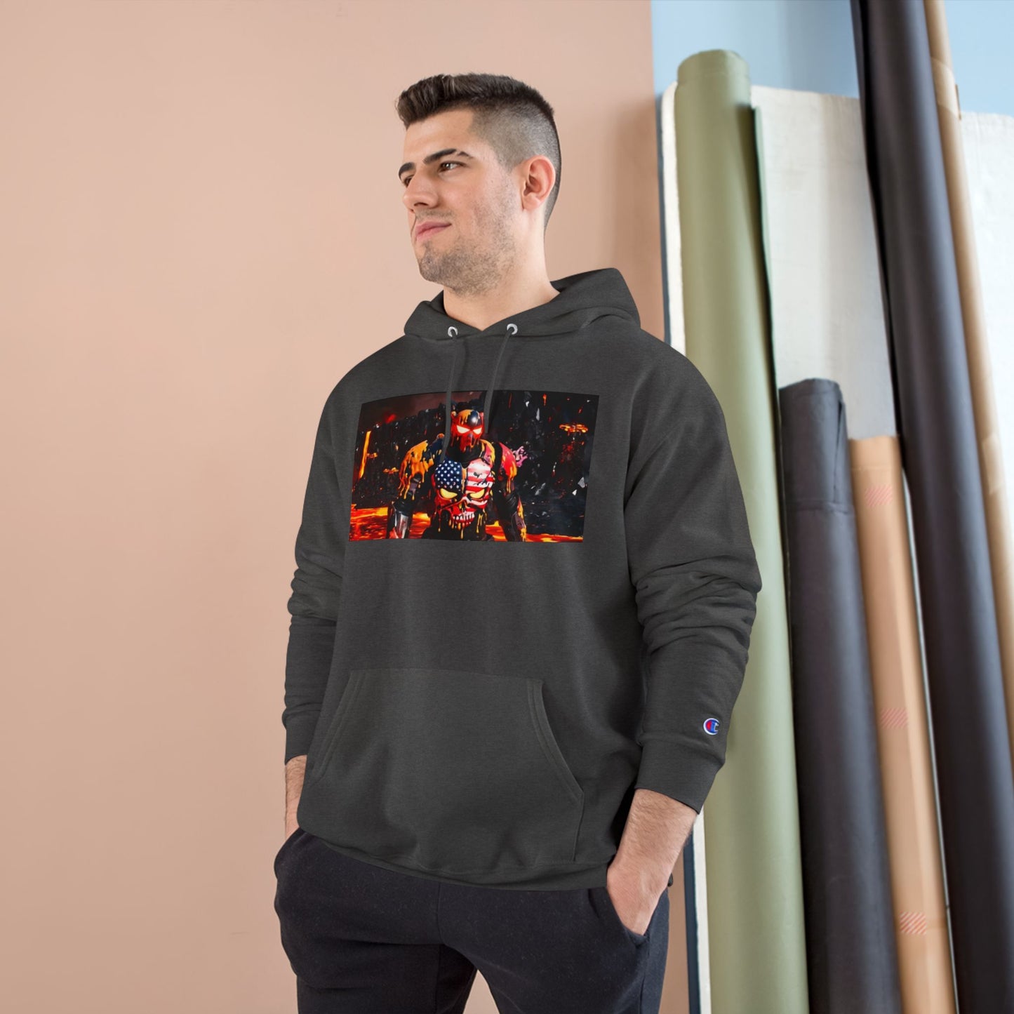 Prime Force One "Magma" Tech Patriot Champion Hoodie