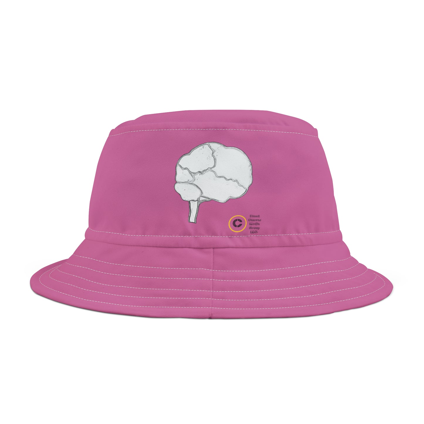 DIY Bucket Hat "Thinking Cap." (Pink)