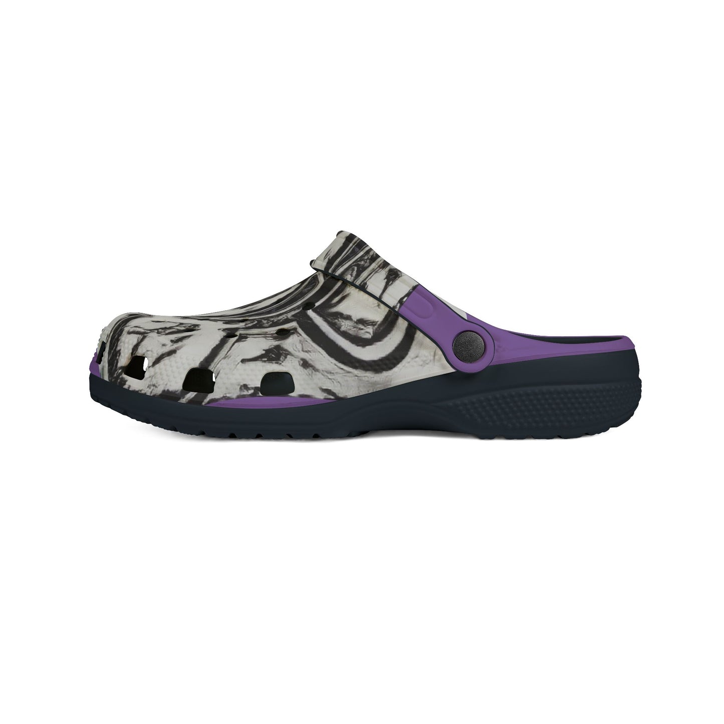 Niccolo Princely Purple Varsity Clogs