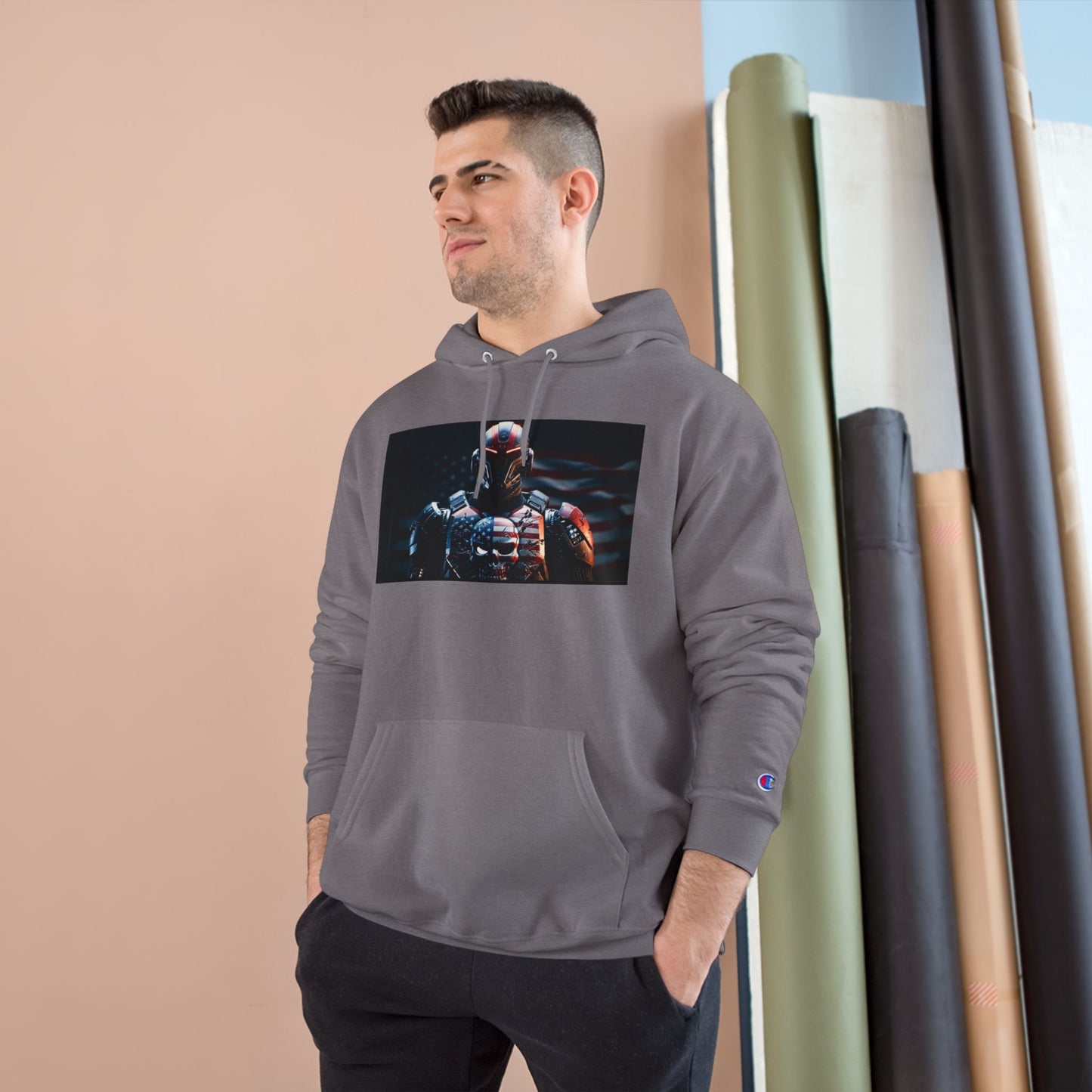 Prime Force One Tech Patriot Champion Hoodie