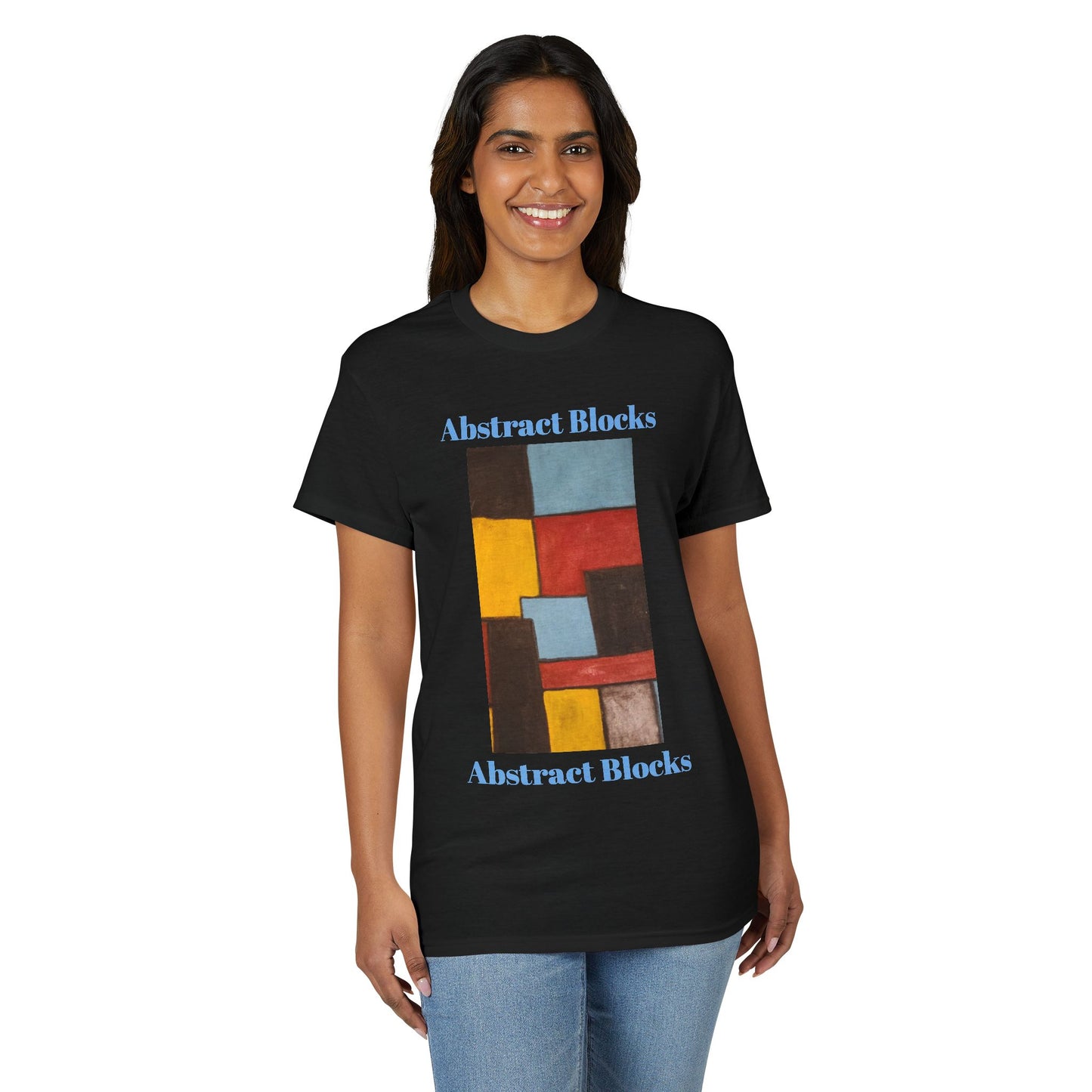 "Abstract Blocks."T-Shirt