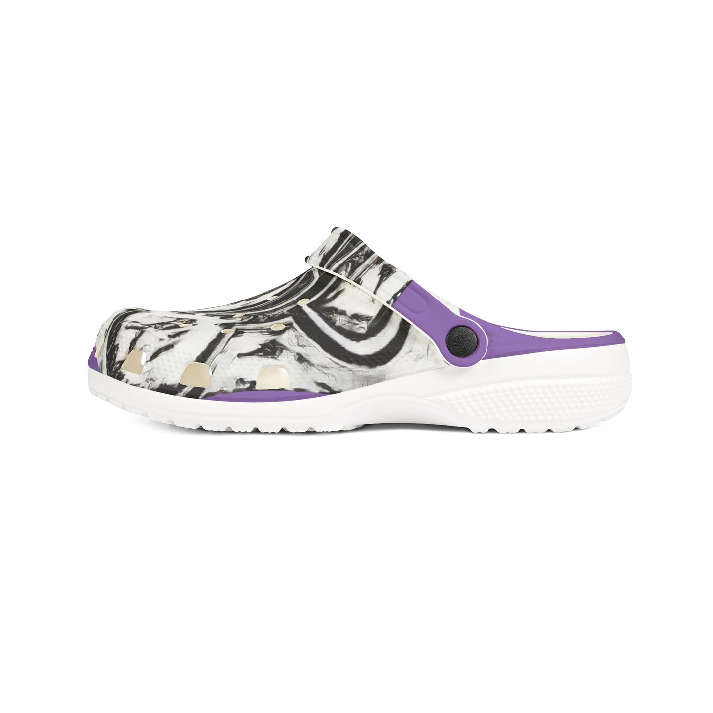 Niccolo Princely Purple Varsity Clogs