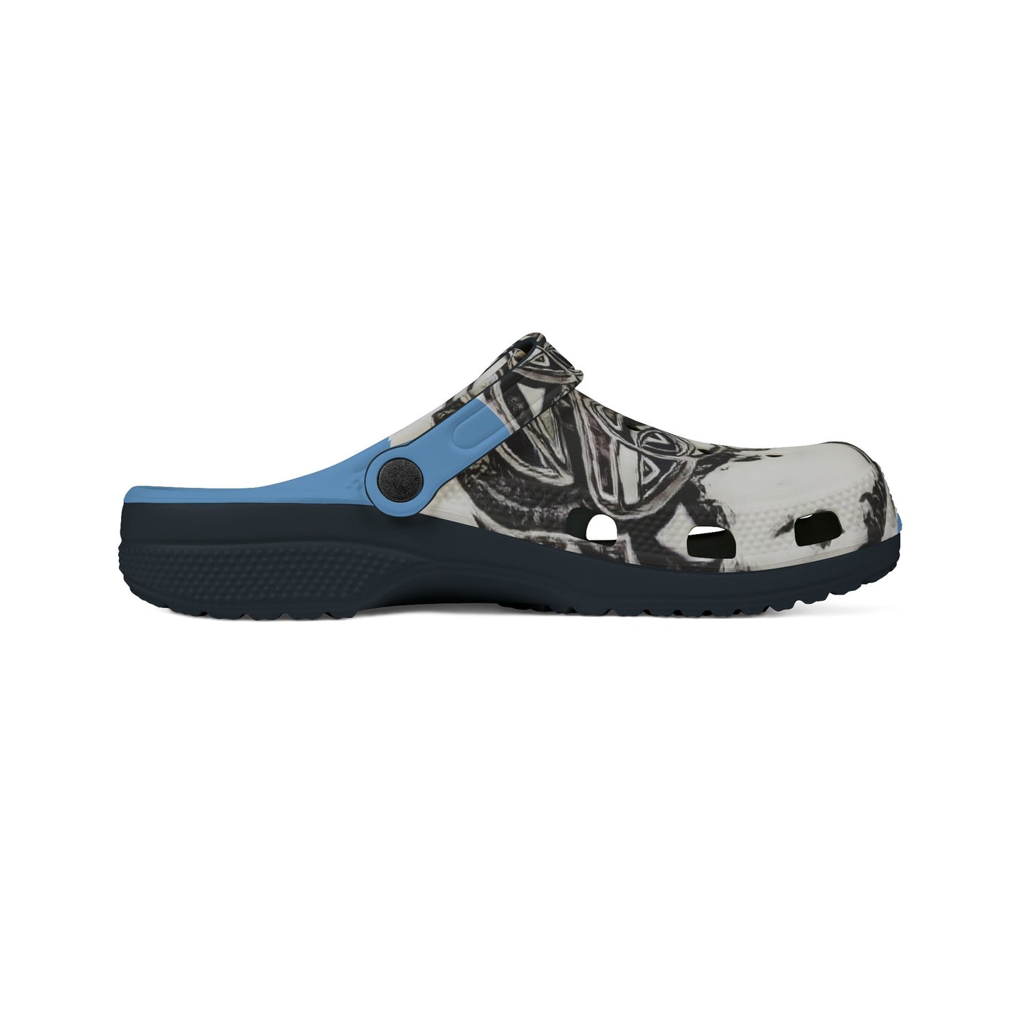 Sky Blue Varsity Clogs