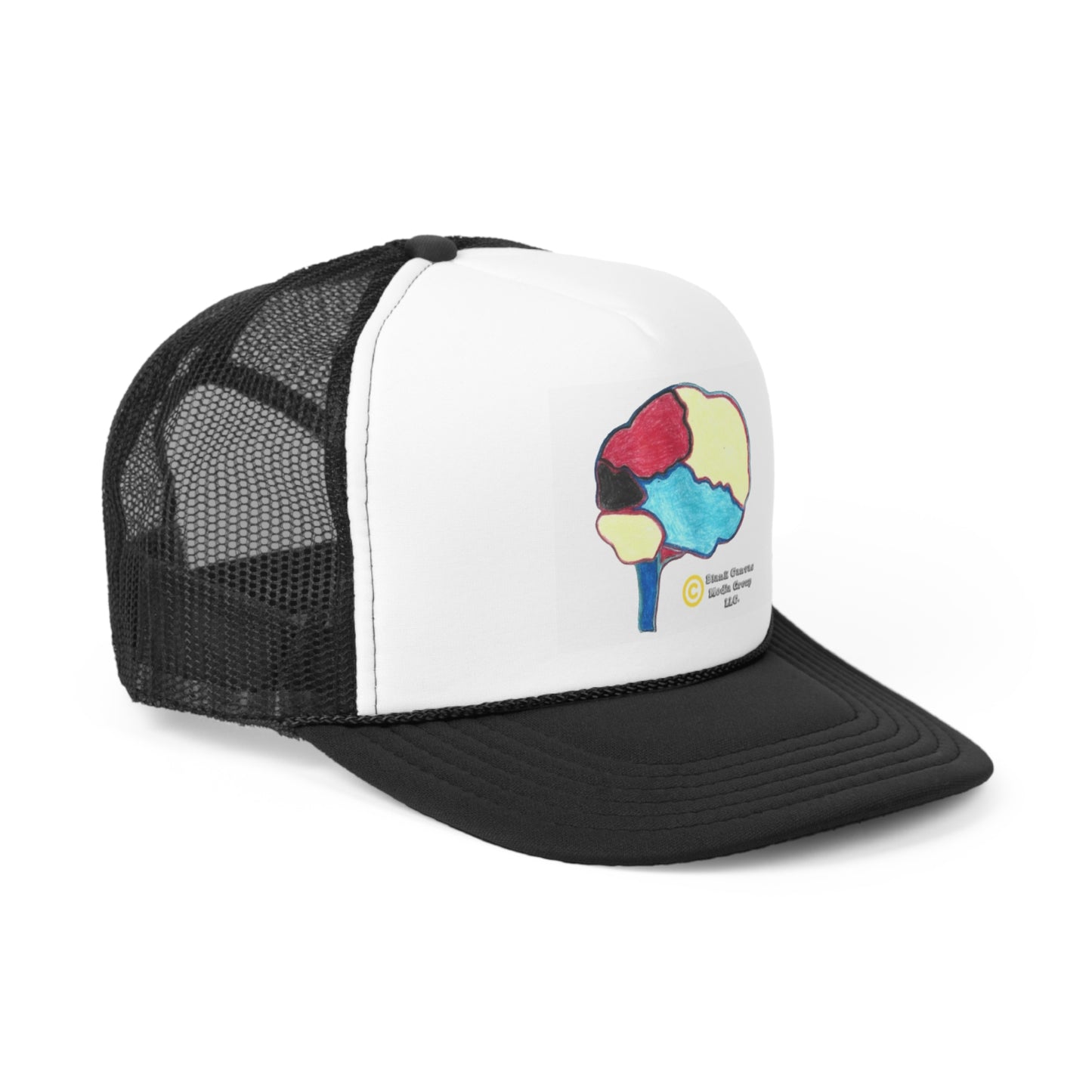 Super Branding Brain Trucker Cap