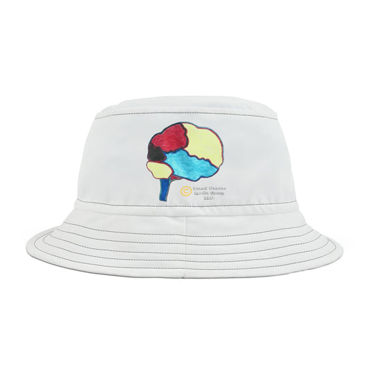 Super Branding Brain Bucket Hat