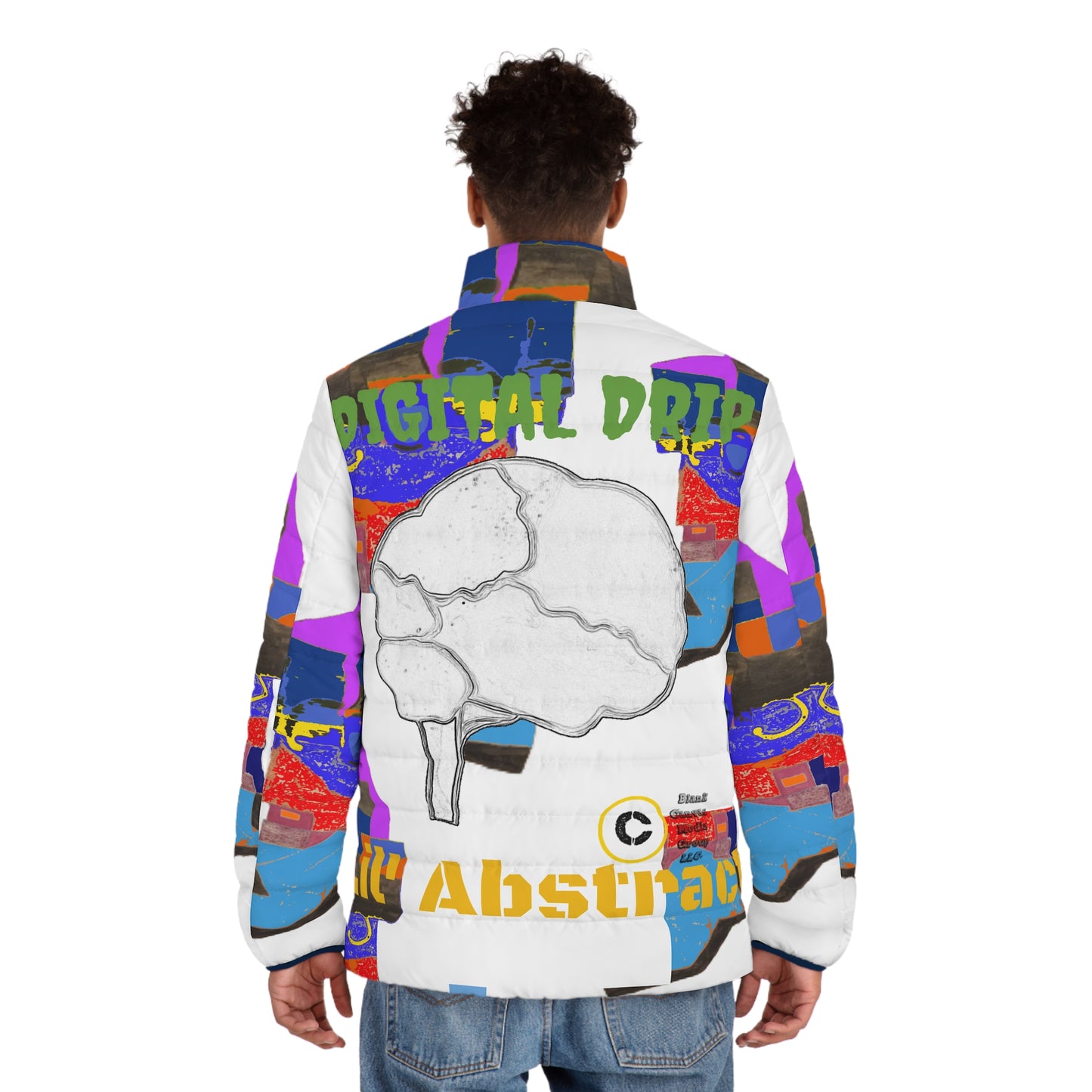 Cracked Dimensions Puffer (Unisex)