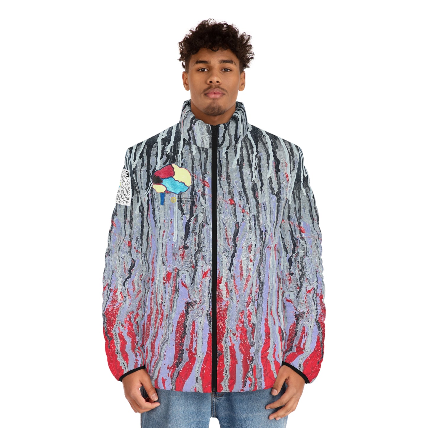 "Raise Your Weapon Puffer." Official Album Merchandise