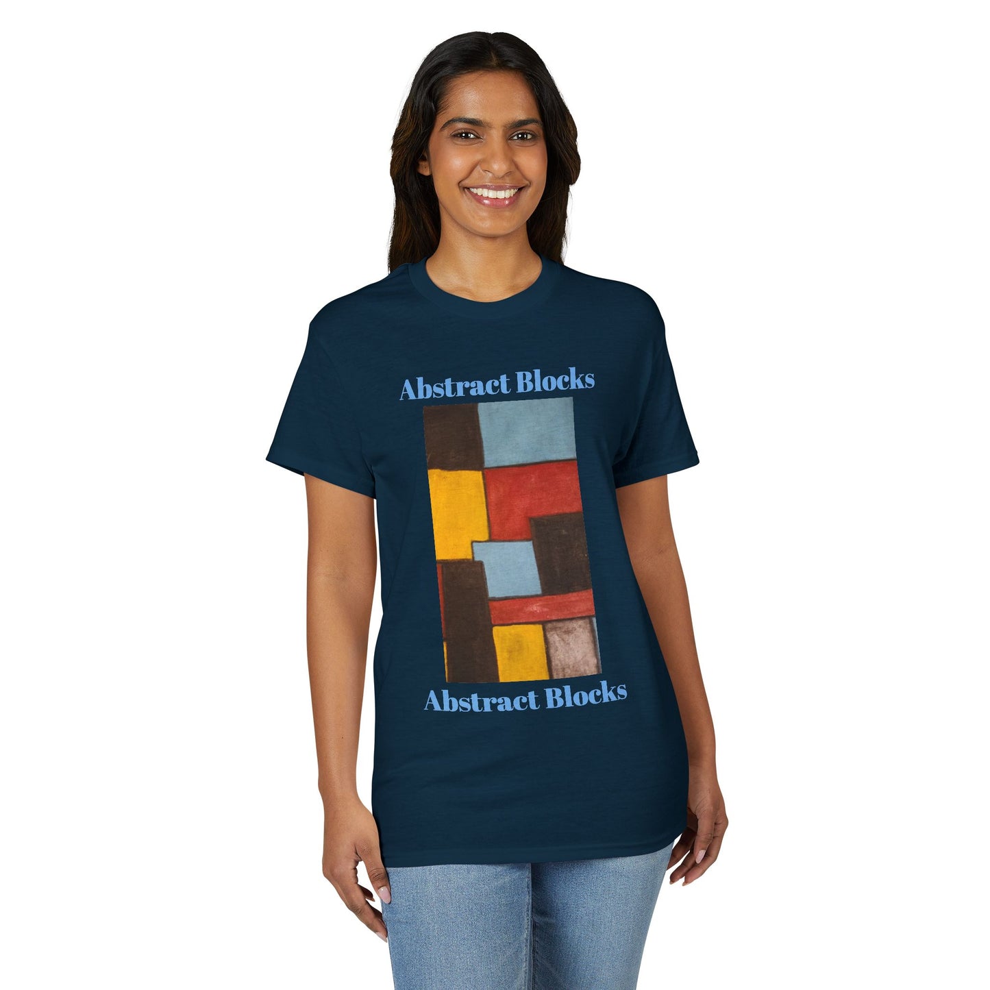 "Abstract Blocks."T-Shirt