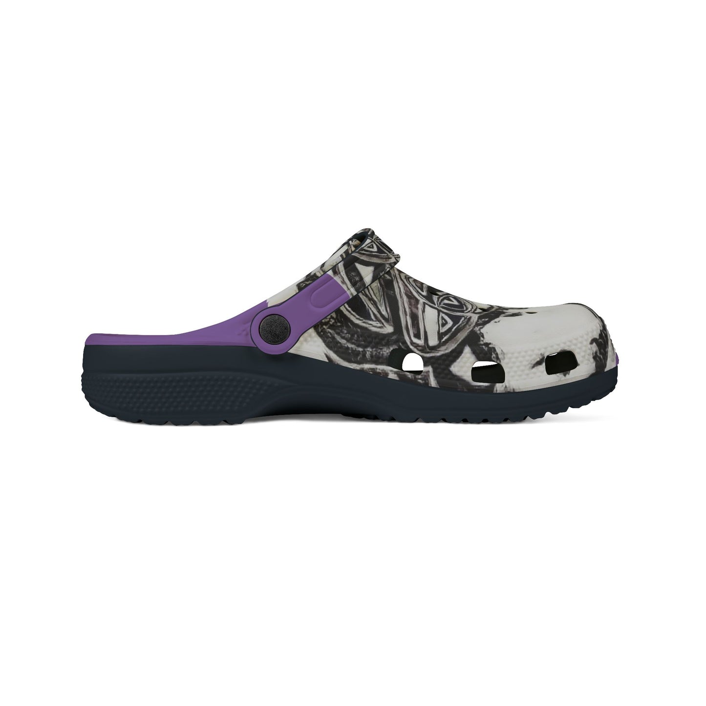 Niccolo Princely Purple Varsity Clogs