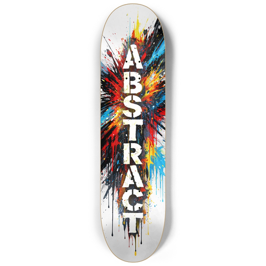 Abstract Custom Skateboard