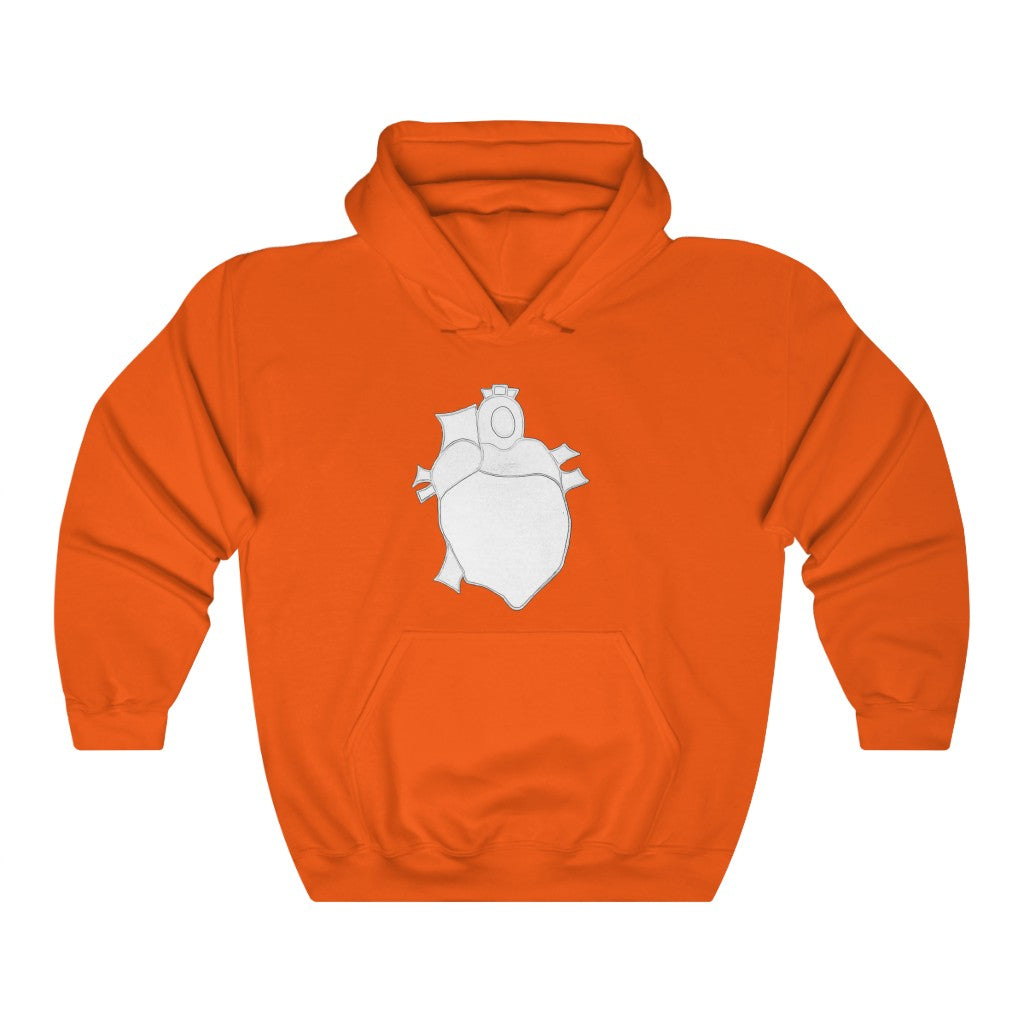 DIY "Painted Heart's Hoodie.": Variant 2