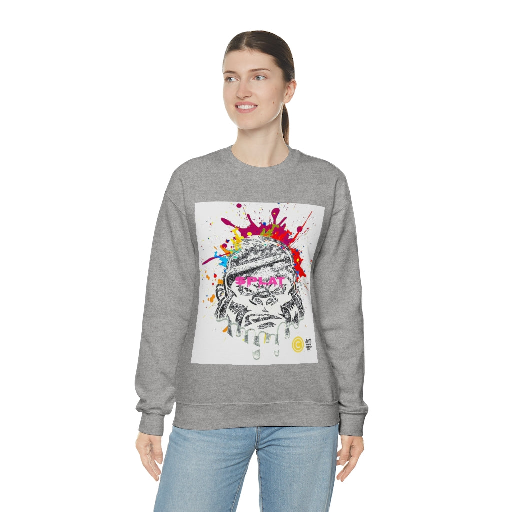 Splatter Brained 1: Blank Canvas Crewneck