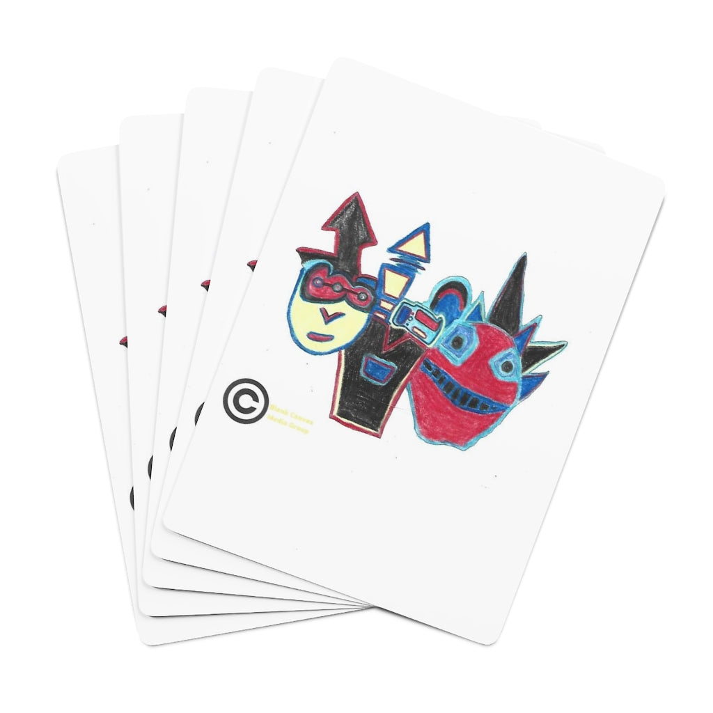 Mt. Paintmore Poker Cards: Version 1
