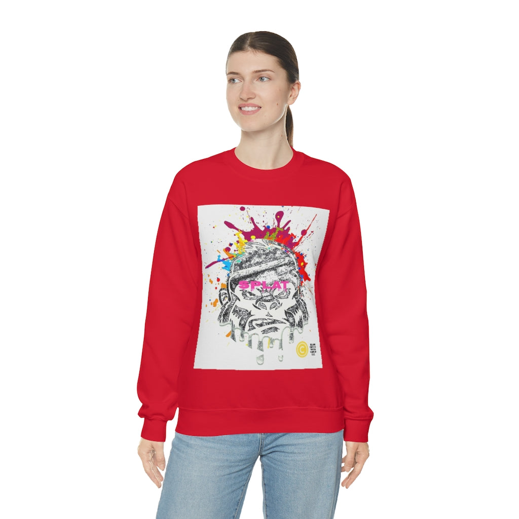 Splatter Brained 1: Blank Canvas Crewneck