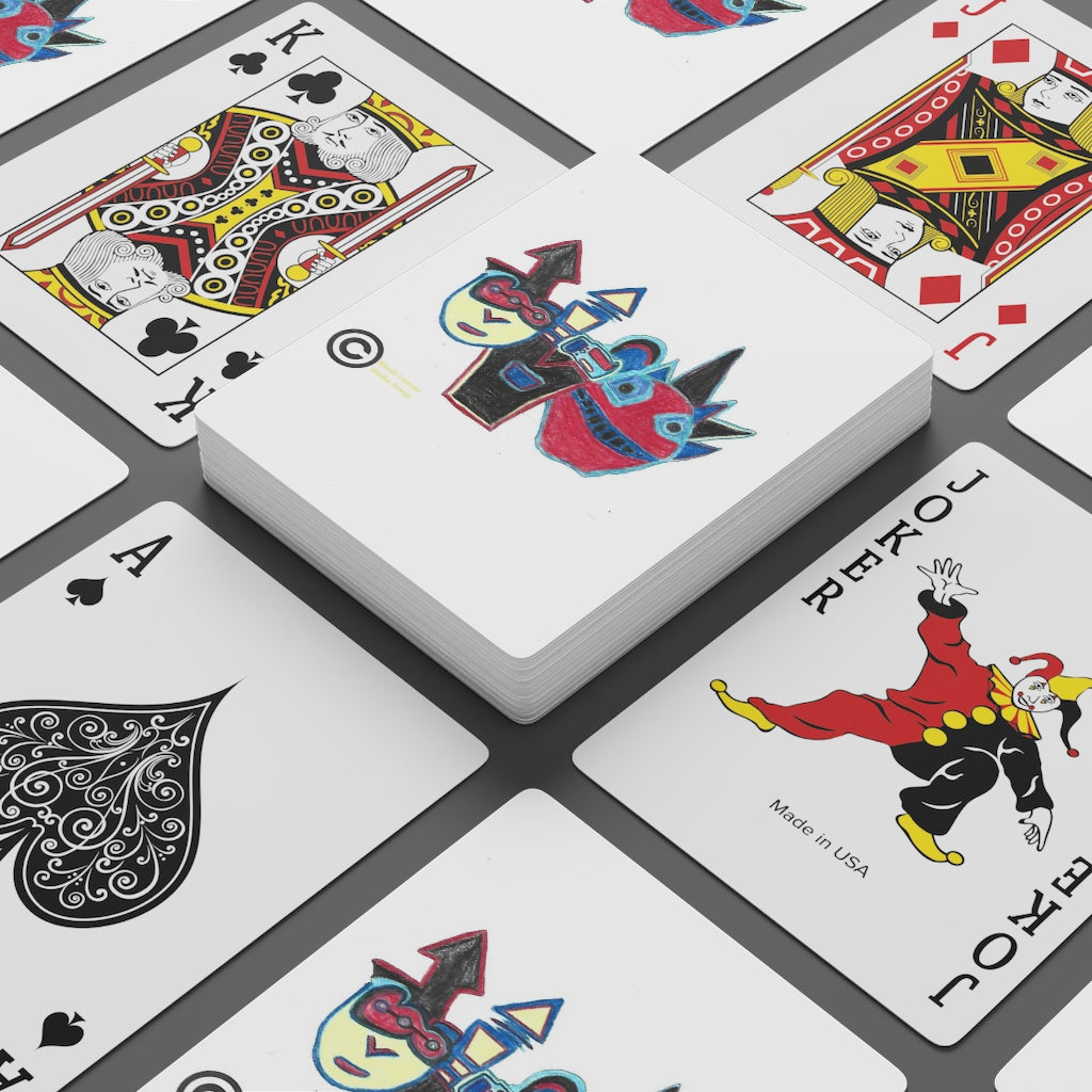 Mt. Paintmore Poker Cards: Version 1