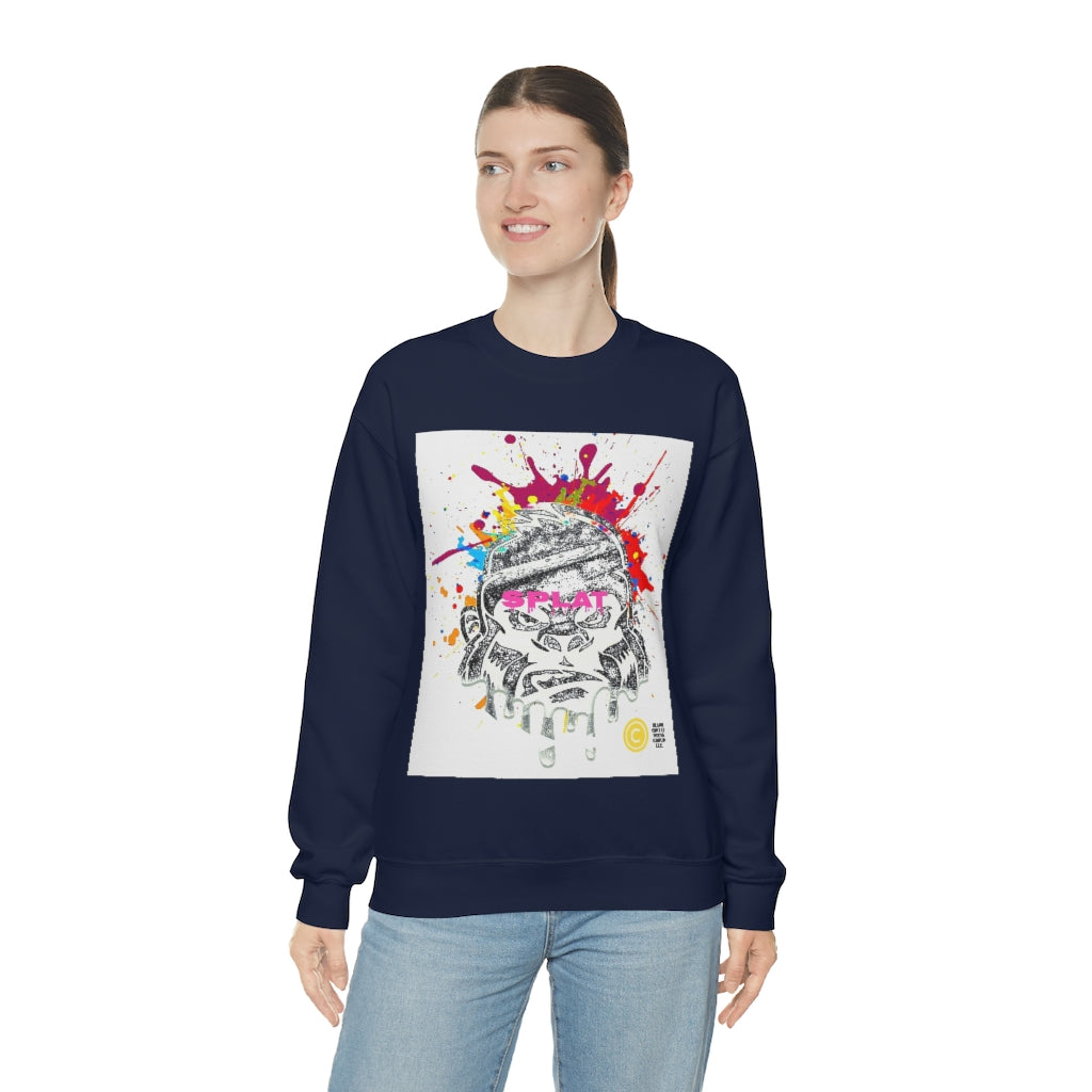 Splatter Brained 1: Blank Canvas Crewneck