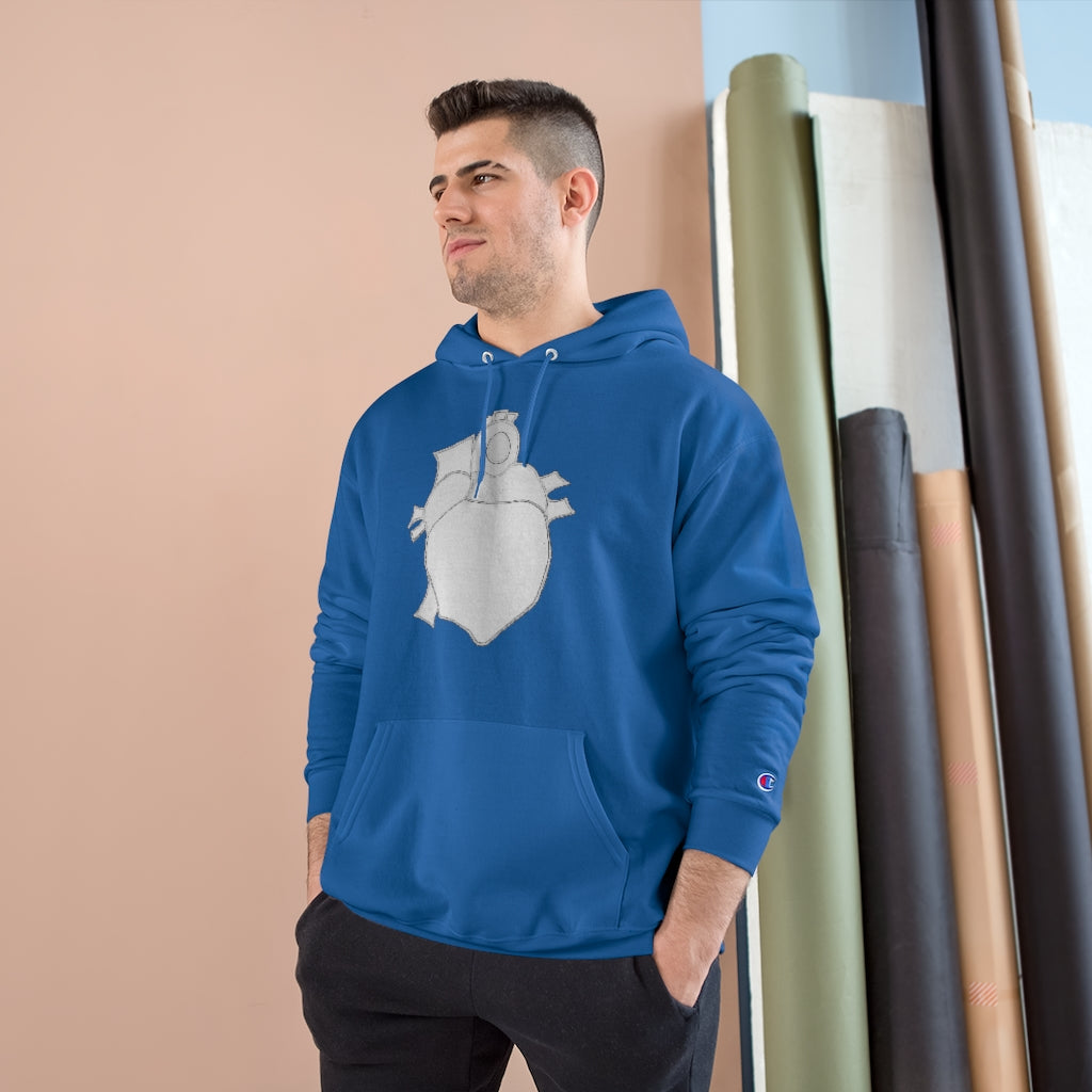 DIY "Painted Heart's Hoodie.": Variant 3