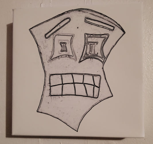 Trippy Giclee Print (Plain) 8×8 in