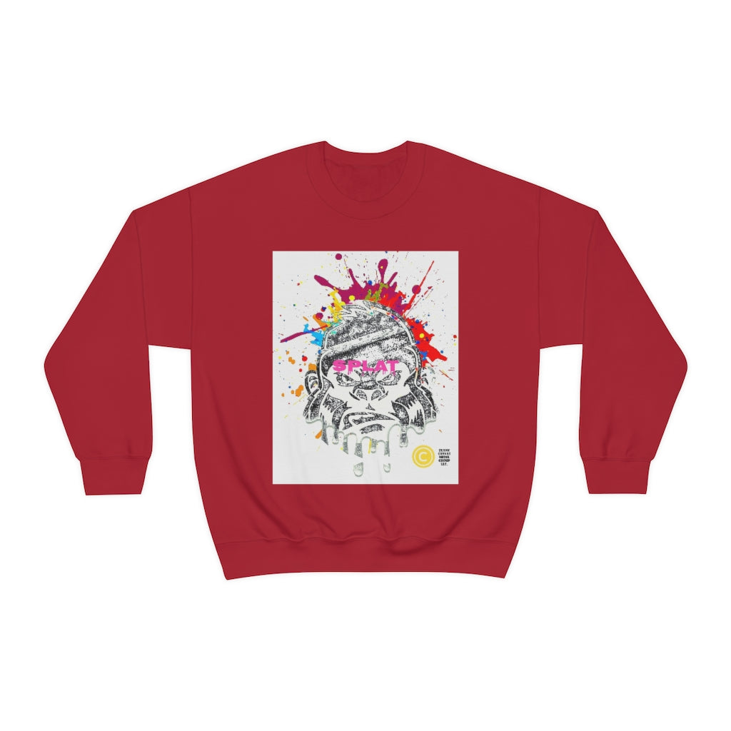 Splatter Brained 1: Blank Canvas Crewneck
