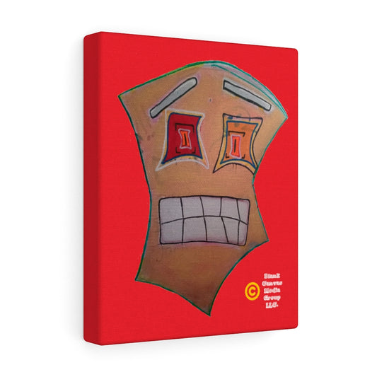 Trippy Desk Art: American Art "Red"