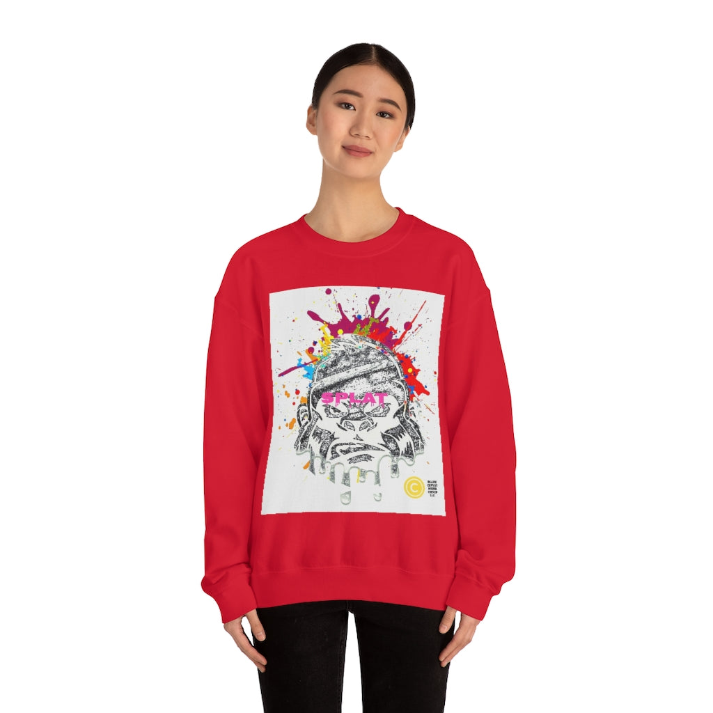 Splatter Brained 1: Blank Canvas Crewneck