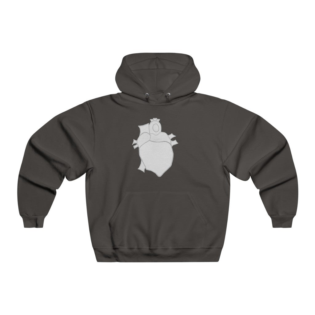 DIY "Painted Heart's Hoodie.": Variant 1